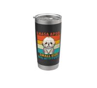 Lhassa Apso petite taille grande attitude Lhasa Apso Gobelet isotherme en acier inoxydable double paroi