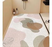 Lhayeu Tapis en loofah doux - Tapis de sol robuste pour zones à fort trafic, texture résistante pour la décoration du salon, de la chambre à coucher ou du bureau, longue durée, 80 x 120 cm