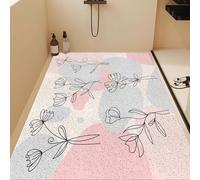 Lhayeu Tapis texturé en loofah - Tapis de sol confortable pour espaces intérieurs, parfait pour le salon, la chambre à coucher, le bureau ou le dortoir, facile à nettoyer et durable, 90 x 120 cm
