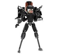 LHBM Skibid Toilet TV Man Building Block Toys,Amélioré Multivers TV Man Block Toys,Ensemble de Blocs de Construction de Jouets Skibid Toilet,Jouets éducatifs Jouets Cadeaux pour Enfants B
