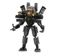 LHBM Skibid Toilet TV Man Building Block Toys,Ensemble de Blocs de Construction de Jouets Skibid Toilet,AméLiore L'Imagination et La Capacité Pratique,Jouets Cadeaux pour Enfants B