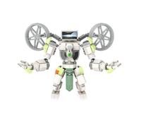 LHBM Skibid Toilet TV Man Building Block Toys,Skibidi Toilette Jeu de Construction,Ensemble de Blocs de Construction de Jouets Skibid Toilet,Jouets Cadeaux pour Enfants B