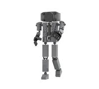 LHBM Skibidi Toilette Jeu de Construction,Skibidi Titan Block Toys Blocs de Construction de Jouets,Toilet Man Action Figure Bloc de Construction Jouet pour garçons ou Filles B