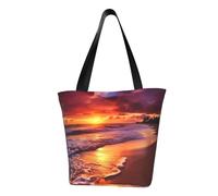 LHBWCVN Beau sac fourre-tout pour femme - Poignée sur le dessus - Grand sac à main décontracté - Sac de courses esthétique, réutilisable, avec fermeture éclair - Sac de travail - Sac de voyage