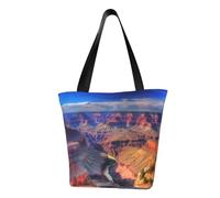 LHBWCVN Beauty Grand Canyon Sac fourre-tout pour femme avec poignée sur le dessus, grand sac besace à bandoulière, sac à main décontracté, sac de courses, sac d'épicerie, sac de travail, sac de voyage