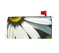 LHBWCVN Couvertures magnétiques de boîte aux lettres motif marguerite - Couverture décorative de boîte aux lettres de bienvenue pour jardin, cour - Décoration de boîte aux lettres surdimensionnée