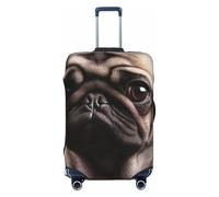 LHBWCVN Housse de bagage pour valise, approuvée TSA, lavable pour valise de 45,7 à 81,3 cm, anti-rayures, housse de bagage de voyage, Noir , S