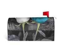 LHBWCVN Housse magnétique de boîte aux lettres personnalisée pour jardin, cour, décoration de boîte aux lettres surdimensionnée standard, 64,8 x 53,3 cm