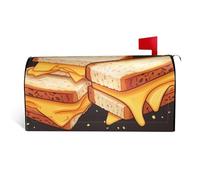 LHBWCVN Housses de boîte aux lettres magnétiques personnalisées, pour boîte aux lettres de bienvenue, jardin, cour, décoration de boîte aux lettres surdimensionnée, 53,3 x 45,7 cm