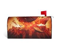 LHBWCVN Housses magnétiques de boîte aux lettres de basket-ball, couverture de boîte aux lettres personnalisée pour décoration de boîte aux lettres de bienvenue pour jardin, cour, décoration de boîte