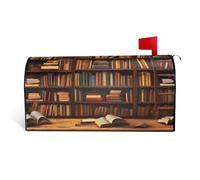 LHBWCVN Housses magnétiques de boîte aux lettres personnalisées pour boîte aux lettres de bienvenue pour jardin, cour, décoration de boîte aux lettres surdimensionnée standard, 53,3 x 45,7 cm