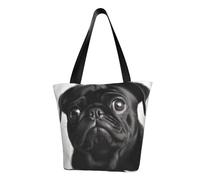 LHBWCVN Joli sac fourre-tout noir pour femme avec poignée sur le dessus, grand sac à main décontracté, sac de courses esthétique, sac d'épicerie, sac de travail, sac de voyage, sac de plage