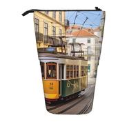 LHBWCVN Lisbon Tram Trousse à crayons télescopique portable pour homme et femme