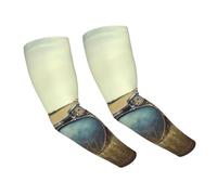 LHBWCVN Manchons de compression pour homme et femme - Protection solaire UV - Pour le sport