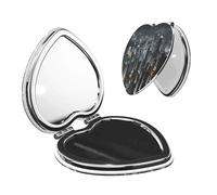 LHBWCVN Miroir compact pour sac à main, miroir de maquillage grossissant 1x/2x pour homme et femme, miroir de maquillage pliable de Hong Kong, miroir de courtoisie portable