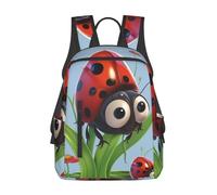 LHBWCVN Sac à dos de voyage léger pour ordinateur portable Ladybug - Cadeau pour femme et homme - Sac à dos de randonnée