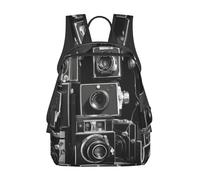 LHBWCVN Sac à dos de voyage rétro cool collection appareil photo sac à dos pour ordinateur portable sac à dos léger sac à dos d'ordinateur sac à dos pour ordinateur portable