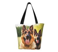 LHBWCVN Sac fourre-tout Happy Berger allemand pour femme avec poignée sur le dessus, grand sac à main, sac à main décontracté, sac de courses esthétique, sac d'épicerie, sac de travail, sac de voyage