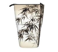 LHBWCVN Trousse à crayons télescopique avec calligraphie chinoise - Pour homme et femme - Pour voyage, pièces de monnaie