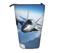 LHBWCVN Trousse à crayons télescopique en forme d'avion volant - Trousse à crayons portable - Jolie trousse à crayons pour homme et femme - Pochette de voyage pour pièces de monnaie