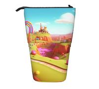 LHBWCVN Trousse à crayons télescopique sur pied, trousse à crayons portable, jolie trousse à crayons pour homme et femme, pochette de voyage pour pièces de monnaie