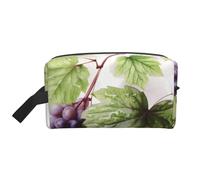 LHBWCVN Trousse de toilette de voyage pour homme et femme - Grande trousse de maquillage portable en cuir - Belle trousse de maquillage avec crochet de suspension - Sac de salle de bain de voyage avec