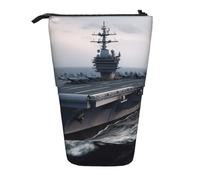 LHBWCVN Trousse de transport pour avions, cosmétiques, trousse à crayons télescopique, portable, jolie trousse à crayons pour homme et femme, pochette de voyage pour pièces de monnaie