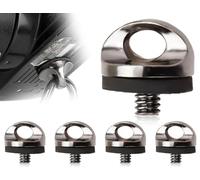 Lhbwhiz 4 pièces Vis de Installation de Caméra 1/4",Vis d'adaptation pour Sangle de Transport, Anneau en D 1/4", trépied à Plaque QR et Accessoires pour trépied