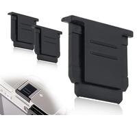 Lhbwhiz Lot de 2 cache-griffes, housse pour griffe porte-accessoires, compatible avec So-ny A6000 6600 A7RM4 A7III A7M3 6400 A7C ZV-E10 entre autres cache-griffes (noir)