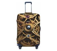 LHCVSFGW Housse de bagage de voyage cool steampunk engrenages protection élastique lavable housse de bagage anti-rayures housse de bagage épaisse protection de bagage pour bagages de 45,7 à 81,3 cm,