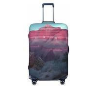 LHCVSFGW Housse de protection pour bagages de voyage Grand Canyon - Élastique et lavable - Anti-rayures - Pour bagages de 45,7 à 81,3 cm, Noir , M