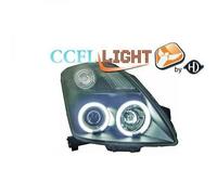 LHD Droit Gauche CCFL Phares Projecteur Paire Noir Clair Suzuki Swift 2005-10