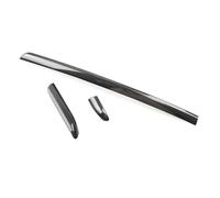 LHD Moulures Intérieures Console Centrale Bandes De Garniture De Tableau De Bord ABS Style Fiber De Carbone Pour A3 8V 2014-2018 Pour S3 2017 Intérieur Automobile
