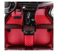 LHD Pour Cadillac Pour SRX Cinq Places 2010 2011 2012 2013 2014 2015 2016 Coussinets Pied Antisalissures Housse Tapis Voiture Tapis Moquettes(Red)