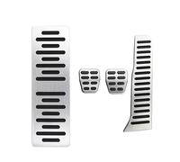LHD Pour Golf 5 6 MK5 MK6 Pédales Accélérateur Frein À Gaz Embrayage Repose-pied Pédale Couverture Pad Protecteur Accessoires Capuchons De PéDale De Frein(4Pcs MT with rest)