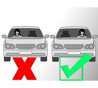 LHD Projecteur LED DRL Phare Avant Paire Transparent Noir Pour Audi A4 Berline