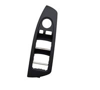 LHD Remplacement du panneau de couverture extérieur du commutateur de lève-vitre de porte avant de voiture intérieure LHD, for BMW, for série 7 F01 F02 730 735 740 745 750 760(Front Left Black)