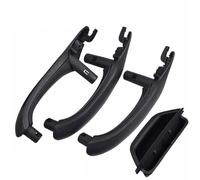 LHD RHD poignée de porte intérieure avant gauche de voiture siège conducteur intérieur panneau latéral poignée for BMW X3 X4 F25 F26 2010-2016 51417248502 Poignées de portières de voiture(LHD Black 4p