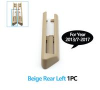 Lhd Rhd Stores Right Car Rail Sliding Track Trim Cover,Convient Pour Bmw 5,5ight7 Series,F10,F18,F01,F02,F07,Lci,2013/7-2017 - Type Rear Left Beige