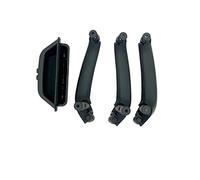LHD RHD Voiture Gauche Avant Intérieur Porte Poignée Panneau Poignée Tirer Revêtement D'habillage Pour X3 X4 F25 F26 2010-2017 Auto Accessoires(LHD 4PCS SET Black)
