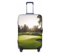 LHDGBNV Housse de protection pour valises de golf - Lavable - Élastique - Anti-rayures - Convient aux valises de 45,7 à 81,3 cm, Noir , L
