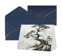 LHDGBWC Carte « Thinking of You » avec enveloppes, carte de vœux vierge de 10,2 x 15,2 cm, carte d'anniversaire pour toutes les occasions, cartes de vœux pour mariage, cartes de remerciement, carte de
