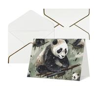 LHDGBWC Carte « Thinking of You » avec enveloppes, carte de vœux vierge de 10,2 x 15,2 cm, carte d'anniversaire pour toutes les occasions pour mariage, cartes de remerciement, peinture à l'encre