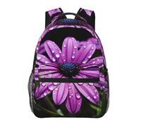 LHDGBWC Sac à dos de voyage léger pour ordinateur portable de 15,6 pouces avec peinture à l'encre de panda pour homme et femme, Marguerite, taille unique