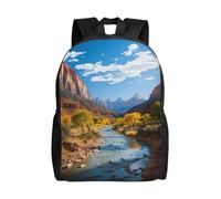 LHDGBWC Zion National Park Sac à dos de voyage léger pour ordinateur portable 15,6" pour homme et femme
