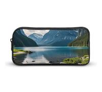 LHDGSJE Cook National Park Trousse à crayons légère avec motif paysage de parc national Grande capacité Organiseur de papeterie de bureau, blanc, 22*12*5cm, Trousse à crayons