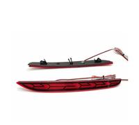 Lhdktee 2 Pièces Pour Hyundai Pour Cent Pour I10 2018-2020 Voiture Pare-chocs Arrière Réflecteurs Lumières LED Frein Clignotant Feux Uniques Feux Arrières Indicateurs(3 Functions)