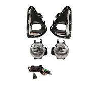 Lhdktee Antibrouillard Couvercle Câblage Faisceau Halogène Pour Toyota Pour AXIO Pour Corolla Calandre Phare Avant LED Pare-choc Voiture Lampe Antibrouillard Voiture Drl(Halogen set)
