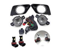 Lhdktee Antibrouillard Phares Antibrouillard Pour Nissan X Trail Pour X-Trail T32 Pour Rogue 2014, 2015, 2016 Couvercle Faisceau Câbles, Phares Antibrouillard Halogènes Feux Brouillard(LED set)