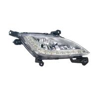 Lhdktee Antibrouillard Pour Hyundai Pour Elantra GT Pour I30 2012-2016 Feu Brouillard Avant Pare-chocs Diurne Couvercle Lampe Conduite Cadre Voiture Drl(1pc right light)
